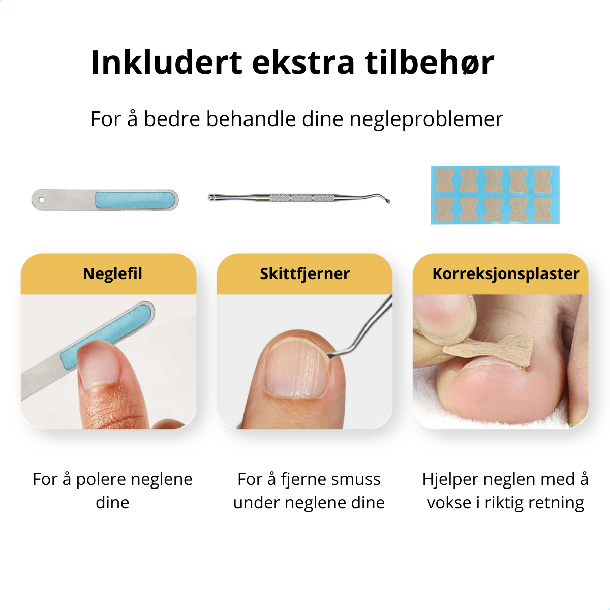 NailCutterPro Deluxe + Gratis tilbehør